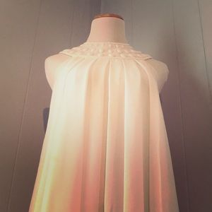 Beaded Collar Tent Dress Size S